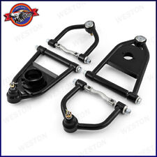 For 1974-1978 Ford Mustang Ii Front Suspension Lower+Upper Tubular Control Arms picture