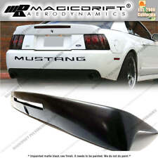 For 99-04 Ford Mustang Cobra SVT Style Rear Trunk Lid Spoiler Third Brake Cutout picture