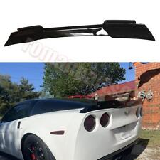Glossy Black Rear Trunk Wing Spoiler Fits for 2005-2013 Corvette C6 ZR1 H Style picture