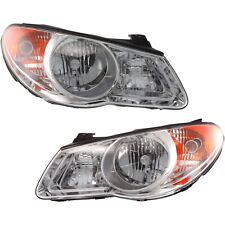 For 2007-2010 Elantra Headlights Headlamps Replacement 07 08 09 10 Left+Right picture