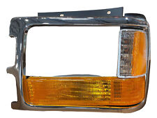 For 1991-1996 Dakota with AERO Package Headlight Silver Chrome Bezel Driver Side picture