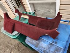 1993 Corvette RUBY RED Carpet Sills with Speaker Grilles PAIR 40th Anniversary picture