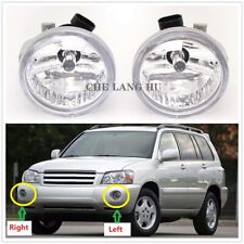 Pair For Toyota Highlander 2004 2005 2006 2007 Front Fog Light Lamp with bulbs picture