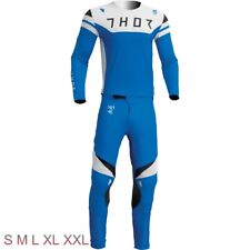 2023 Thor Prime Rival Blue/White Jersey/Pants Gear Combo Set MX Motocross picture