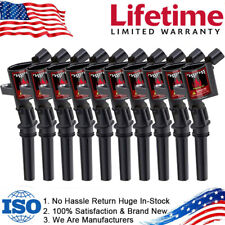 10Pack Ignition Coil For Ford E350 Excursion F250 F350 F450 V10 6.8L DG508 97-16 picture