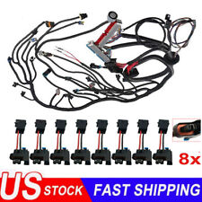 LS1-4L60E Stand Alone Harness For GM LS SWAP 4.8 5.3 6.0 97-06 Drive by Cable US picture