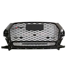 For Audi Q3 SQ3 RSQ3 Style Front Bumper Black Honeycomb Mesh Grille Grill 16-18 picture