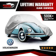 Classic Volkswagen Super Beetle 4 Layer Car Cover Water Proof Rain Snow Sun Dust picture