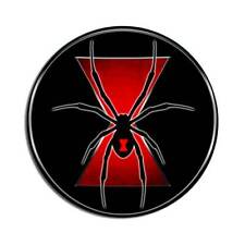 Black Widow Spider Decal Car Truck Phone Cup Sticker Hourglass Venom Marvel USA picture
