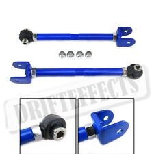 Blue Adjustable Rear Toe Arm Kit Alignment For Nissan 240sx S13 S14 300zx Z32 picture