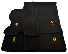 Floor Mats For Ferrari FF Black Tailored Carpets With Ferrari Emblem LHD NEW picture