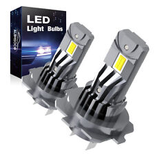 2x H7 LED Headlight Bulb Kit High/Low Beam 100W 40000LM Super Bright 6500K White picture