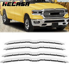 HECASA For 19-23 Dodge Ram 1500 Chrome Grille Cover Insert Grill Overlay Trim picture