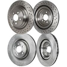 Front and Rear Disc Brake Rotors For 2017-2019 Mercedes Benz GLS450 picture