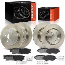Front & Rear Side Disc Brake Rotors & Brake Pads for Toyota Camry 2018 2019-2021 picture