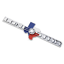 1Pc Metal Lone Star Emblem Flag Badge Texas Edition Decal Trim Fits For Ram 1500 picture