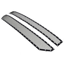 Fits 2016-2018 Chevy Silverado 1500/19 1500 LD Black Stainless Mesh Rivet Grille picture