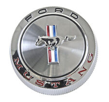 NEW 1966 Ford Mustang Gas Cap Chrome Twist on with cable  picture