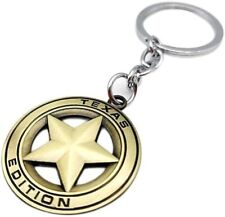 1Pc Texas Edition Logo Keychain Key Ring for Auto Car Truck Vehicle Key Decal picture