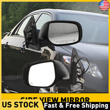 Pair Driver & Passenger Side Heated Power Mirror Set For 2014-17 Toyota Corolla picture