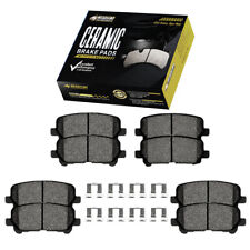 Fits 2008-2011 2012 2013 Toyota Highlander Front and Rear Ceramic Brake Pads Kit picture