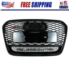 For 2012-2015 Audi A6 S6 C7 RS6 Front Radiator Grill Upper Grille With Quattro picture