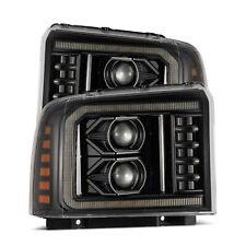 For 05-07 Ford Super Duty/Excursion PRO-Series Projector Headlights Alpha-Black picture