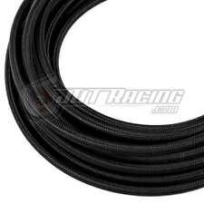 AN16 16AN Black Nylon Braided Stainless Steel Hose HIGH QUALITY 20FT Feet Length picture