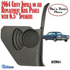 Custom Autosound KCIM64 1964 Chevy Impala Kick Panels & 6.5