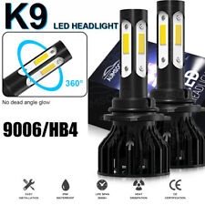 4-Side 9006 LED Bulbs Headlight Low Beam Bright Replace Halogen Perfect Beam Kit picture