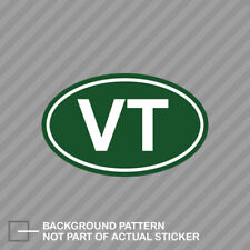 Green Oval VT Vermont Sticker Decal Vinyl vermont oval vt euro oval picture