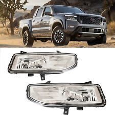 For 2022-2024 Nissan Frontier S/SV Fog Lights Front Clear Bumper Lamps picture