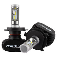 Nighteye LED Headlight Bulbs H4 White Hi/Lo Conversion Kit Halogen Replacement picture