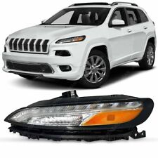 For 14-18 Jeep Cherokee Driver Side LED Bumper Parking Light Turn Signal Lamp picture