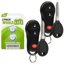 2 Replacement For 2002 2003 2004 2005 Dodge Ram 1500 2500 3500 4000 Key + Fob picture