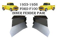 1953 1954 1955 1956 FORD TRUCK F100 F-100 Pickup Front Inner Fenders New Pair picture