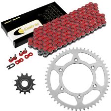 Red Drive Chain And Sprocket Kit for Honda CRF250R 2004-2010 picture