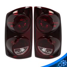 For 2007-2008 Dodge Ram 1500 07-09 2500 3500 Tail Lights Brake Lamps Red Black picture