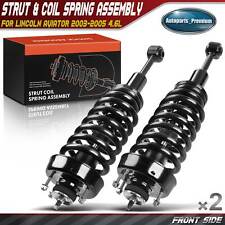 2x Front Strut & Coil Spring Assembly for Lincoln Aviator 2003 2004 2005 4.6L picture