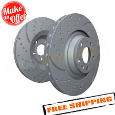 EBC 3GD Series Sport Dimpled & Slotted 1-Piece Brake Rotors for 14-17 Audi SQ5 picture