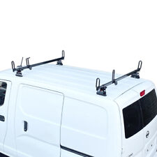 Heavy duty 2 bar black GFY ladder roof rack system Fits: Nissan NV200 2013-on picture