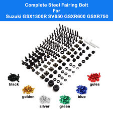 Complete Fairing Screws Bolts Kit Fit For Suzuki GSX1300R SV650 GSXR600 GSXR750  picture