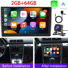 For 2002-08 Audi A4 B6 B7 Carplay Android 13 Car GPS Navi Stereo Radio + camera picture