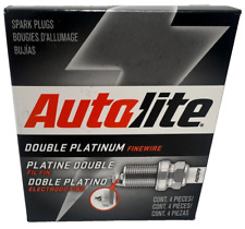 Lot of (4) NEW Autolite Spark Plug-Double Platinum APP5363 FAST  picture