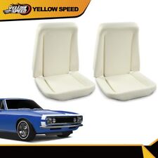 Fit For 1966-1972 GM Front Bucket Seat Foam Bun Cushion Upper & Lower Pair picture