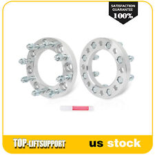 2x 1 Inch 8x6.5 Wheel Spacers 9/16