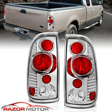 1997-2003 Chrome Tail Lights Pair For Ford F150 / 1999-2007 F250, F350 SuperDuty picture