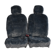 Granduer Sheepskin Seat Covers - Universal Size (27mm) Skin all over - Charcoal picture