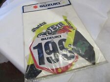 2003 Suzuki DRZ125 Motorcycle One Industries / Sobe / Pastrana Graphics Kit picture