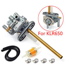 Fuel Valve Petcock Switch Assembly For Kawasaki 1987-2015 KLR650 KLR 650 Taps US picture